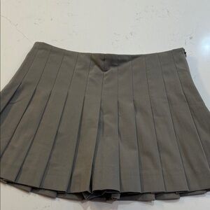 Zara pleated skort